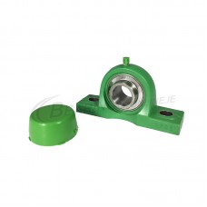 UCPPL206 PLASTIC PILLOW BLOCK 2 BOLT  C/W UC206 S/S STAINLESS STEEL INSERT  30 mm ALSO KNOW AS PNP30 