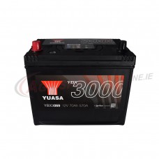 Battery Yuasa B069 = YBX3069 SAE570  Ah70 Available for instore pickup only.