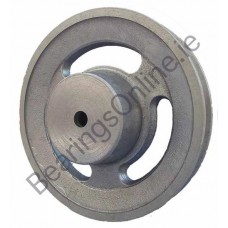 ALUMINIUM PULLEY 1001A OUTSIDE DIA 100mm / 4.25INCH SECTION 1A