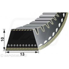 BELT AVX13X1300LA WIDTH 13 mm HEIGHT 9 mm LENGHT 1300 mm